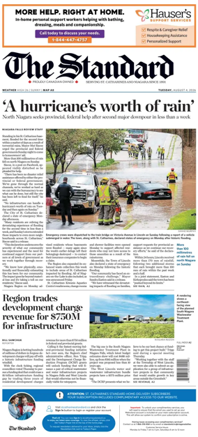 Cover of The Standard (St. Catharines)