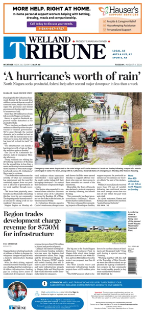 Cover of The Welland Tribune