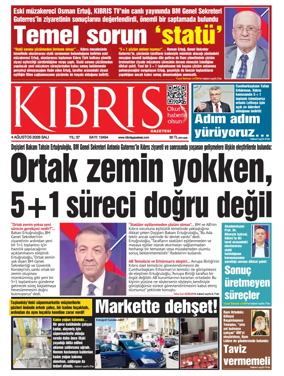 Cover of Kibris Gazetesi