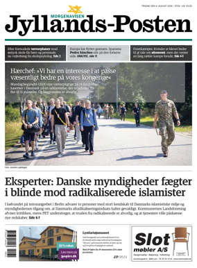 Cover of Jyllands-Posten