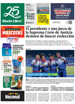 Cover of Diario Libre (Republica Dominicana)