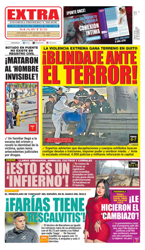 Cover of Diario Extra