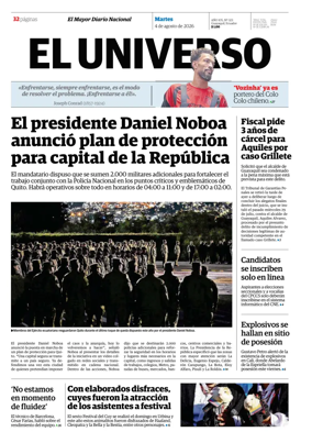 Cover of El Universo