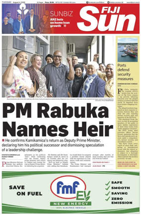 Cover of Fiji Sun