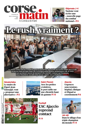Cover of Corse Matin