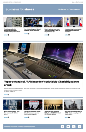 Cover of Euronews Business (Turkish) Compiled Editions