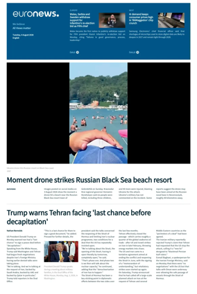 Cover of EuroNews (English Edition)