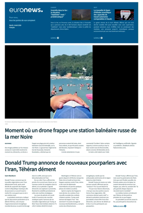 Cover of EuroNews (French Edition)