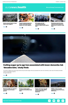 Cover of Euronews Health (English) Compiled Edition