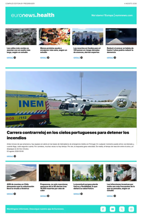 Cover of Euronews Health (Spanish) Compiled Edition