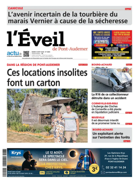 Cover of L'Eveil de Pont-Audemer