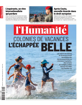Cover of L'HUMANITE
