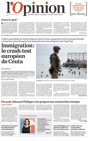 Cover of L'Opinion