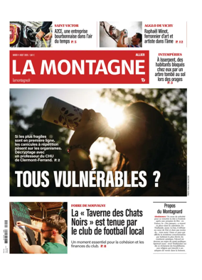 Cover of La Montagne (Vichy)