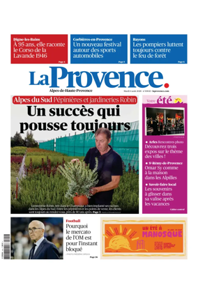 Cover of La Provence Alpes-de-Haute-Provence