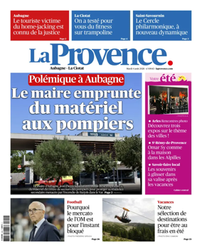 Cover of La Provence Aubagne-La Ciotat