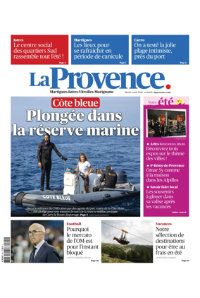 Cover of La Provence Martigues-Istres-Vitrolles-Marignane