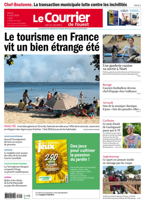 Cover of Le Courrier de l’Ouest (Deux-Sevres)