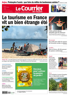 Cover of Le Courrier de l’Ouest (Nord Anjou)