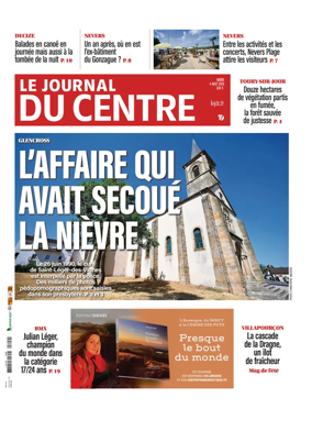 Cover of Le Journal du Centre
