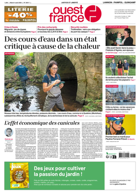Cover of Ouest-France (Lannion / Paimpol / Guingamp)
