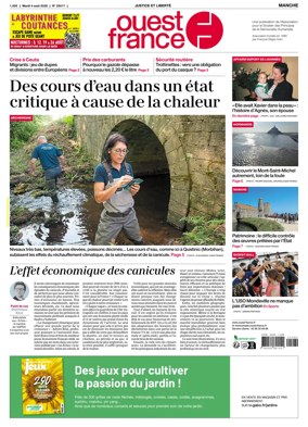 Cover of Ouest France (Manche)