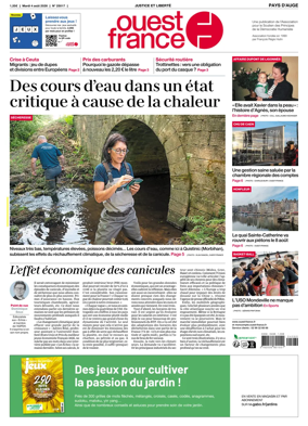 Cover of Ouest France (Pays d'Auge)