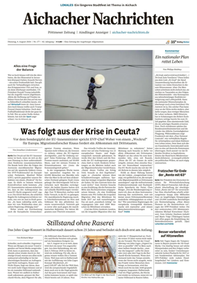Cover of Aichacher Nachrichten