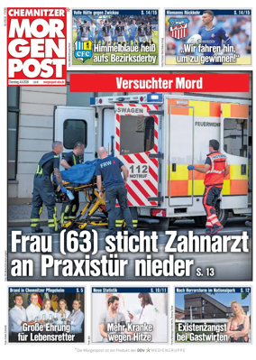 Cover of Chemnitzer Morgenpost