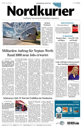 Cover of Demminer Zeitung