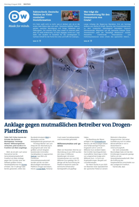 Cover of Deutsche Welle (German edition)