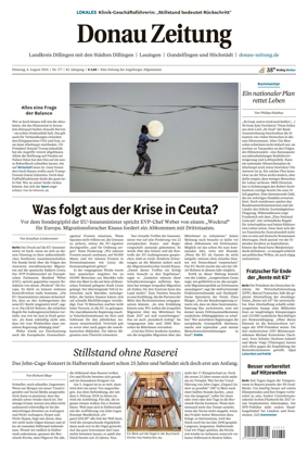 Cover of Donau Zeitung