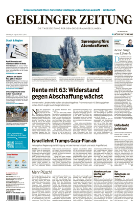 Cover of Geislinger Zeitung