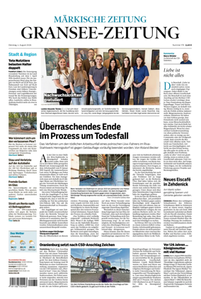 Cover of Gransee-Zeitung