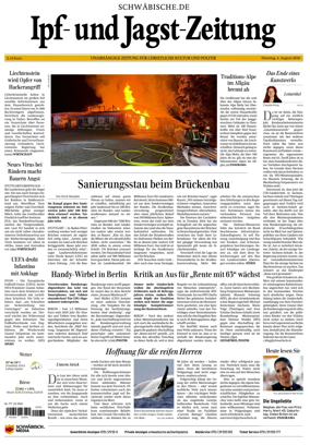 Cover of Ipf- und Jagst-Zeitung