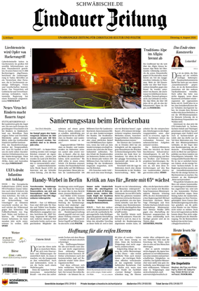 Cover of Lindauer Zeitung
