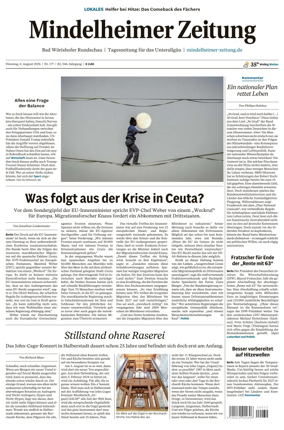 Cover of Mindelheimer Zeitung