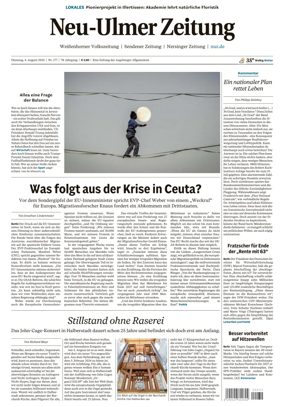 Cover of Neu-Ulmer Zeitung