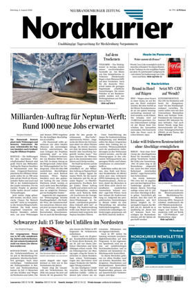 Cover of Neubrandenburger Zeitung