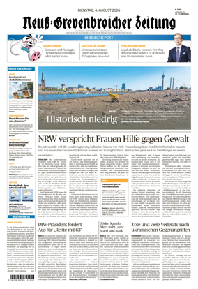 Cover of Neuss-Grevenbroicher Zeitung Neuss