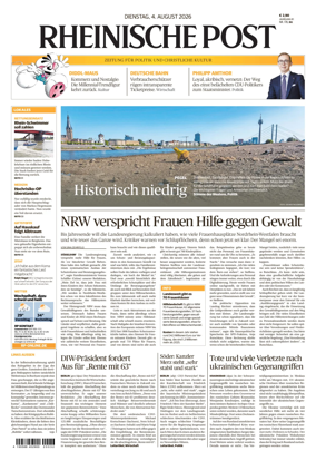 Cover of Rheinische Post Duisburg