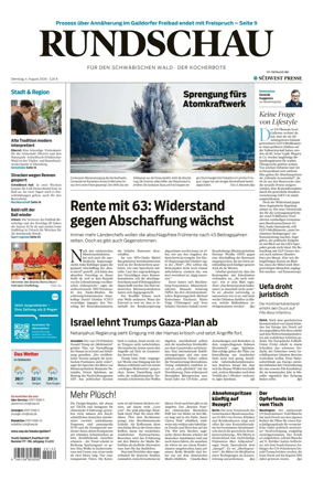 Cover of Rundschau fur den Schwabischen Wald – Der Kocherbote