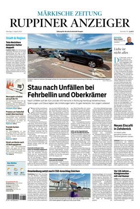 Cover of Ruppiner Anzeiger