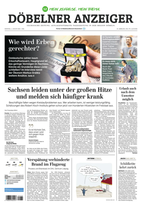 Cover of Sachsische Zeitung (Dobeln)