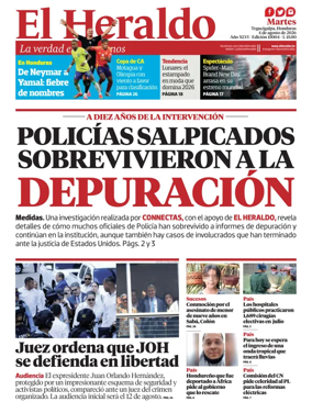 Cover of Diario El Heraldo