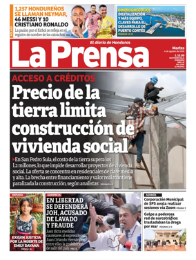 Cover of Diario La Prensa