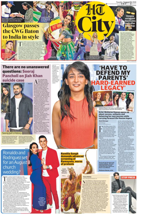 Cover of Hindustan Times (Chandigarh) - City
