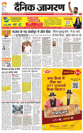 Cover of Dainik Jagran - Shimla