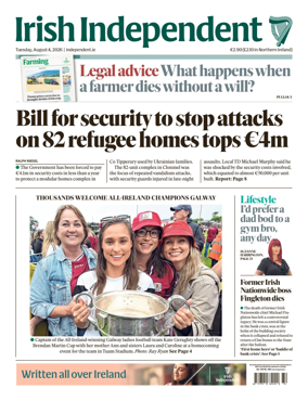 Cover of Irish Independent