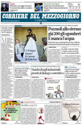 Cover of Corriere del Mezzogiorno (Campania)